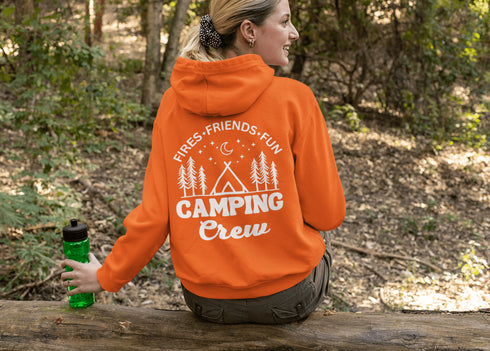 C & Win Sports Camping Crew Hoodie ( Double Sided) - C & Win Sports